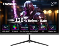NIKCORP Gaming monitor, 27", 1920 x 1080, IPS, 120 Hz, 4 ms, Adaptive Sync, crni